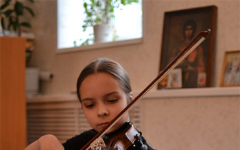 Пасха 2012: Детский концерт в храме Рождества Христова