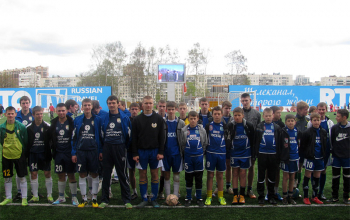 Детская футбольная команда из Борисова победила на турнире в Санкт-Петербурге