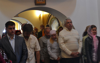 Престольный праздник в храме Димитрия Донского