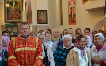 Престольный праздник в храме Димитрия Донского