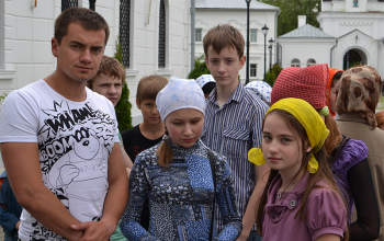 Дети из лагеря «Истоки» в Полоцке