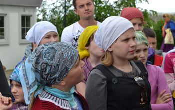 Дети из лагеря «Истоки» в Полоцке