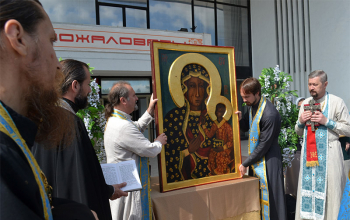 Икона Божией Матери Ченстоховская в г. Борисове