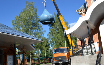 Демонтирован купол храма Рождества Христова