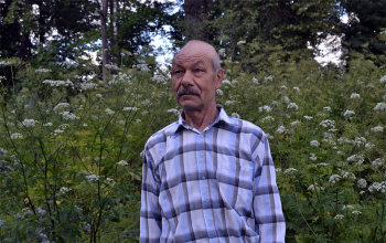 Освящение креста в д. Кимия