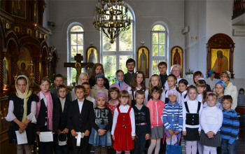 Молебен на начало учебного года