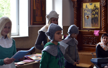 К началу нового учебного года 2012/13 в Воскресной школе при храме Рождества Христова