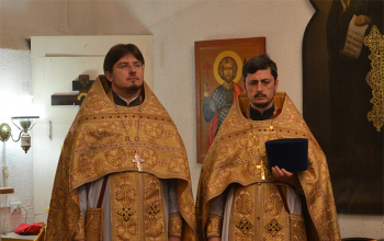 Литургия и хиротония в храме Александра Невского в 18-ую неделю по Пятидесятнице