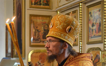 Литургия и хиротония в храме Александра Невского в 18-ую неделю по Пятидесятнице