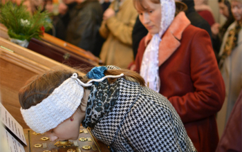 В Борисов будет доставлена чудотворная икона преп. Елисея Лавришевского и ковчежец с частицами святых мощей