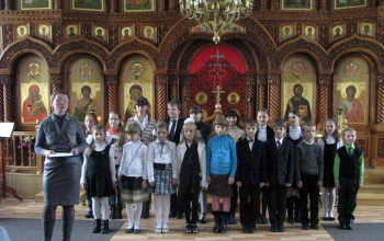 Встреча с матерями и вдовами погибших воинов в храме Рождества Христова