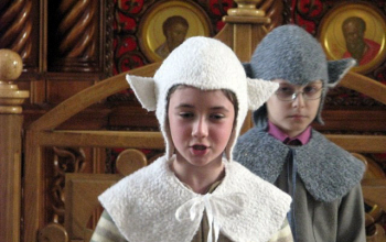 Встреча с матерями и вдовами погибших воинов в храме Рождества Христова