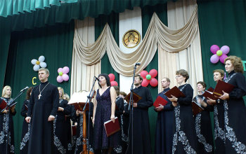 Камерный хор «Преображение» на концерте в медицинский колледже