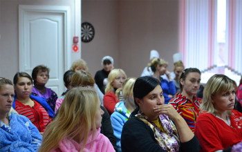 Концерт ансамбля «Зарождение» в Борисовском роддоме