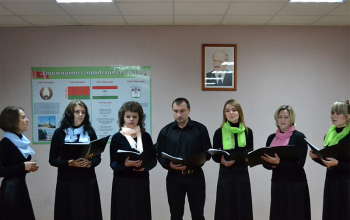 Концерт ансамбля «Зарождение» в Борисовском роддоме