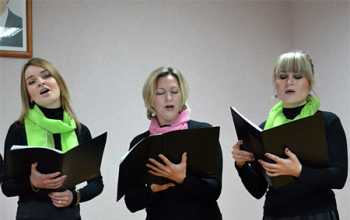Концерт ансамбля «Зарождение» в Борисовском роддоме
