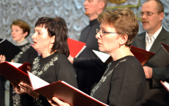 Выступление хора «Преображение» на фестивале православной культуры «Кладезь»