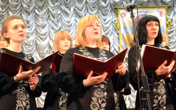 Выступление хора «Преображение» на фестивале православной культуры «Кладезь»