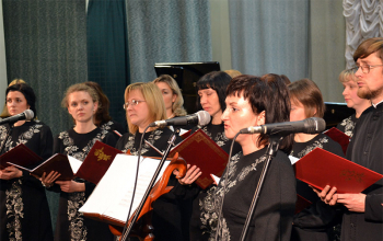 Выступление хора «Преображение» на фестивале православной культуры «Кладезь»