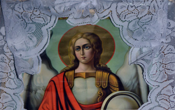 Протоиерей Александр Вербило посетил храм Архистратига Михаила в Лошнице