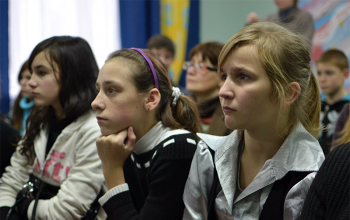 Протоиерей Александр Вербило встретился с учащимися Староборисовской школы-интерната