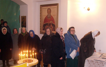 Первая Божественная Литургия в д. Ганцевичи