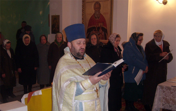 Первая Божественная Литургия в д. Ганцевичи