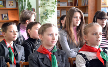 Встреча учащихся с Татьяной Дашкевич