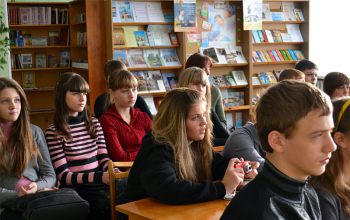 Встреча учащихся с Татьяной Дашкевич