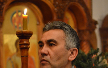 Рождественская служба в храме Рождества Христова в г.Борисове