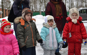 Рождественская ёлка в храме Рождества Христова