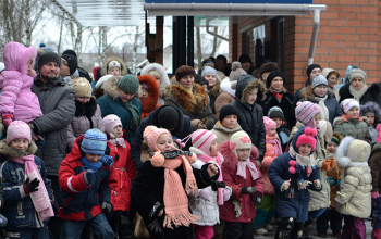 Рождественская ёлка в храме Рождества Христова