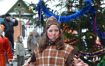 Рождественская ёлка в храме Рождества Христова