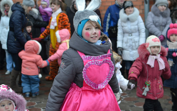 Рождественская ёлка в храме Рождества Христова