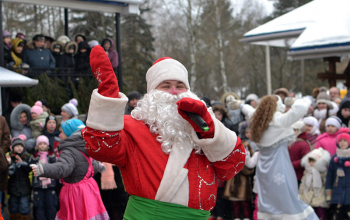 Рождественская ёлка в храме Рождества Христова