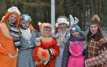 Рождественская ёлка в храме Рождества Христова