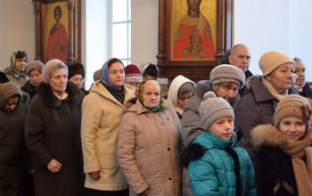 Престольный праздник в храме Рождества Христова