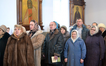 Престольный праздник в храме Рождества Христова