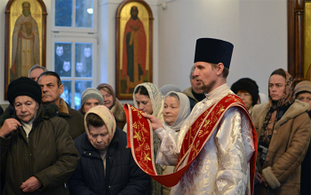 Престольный праздник в храме Рождества Христова