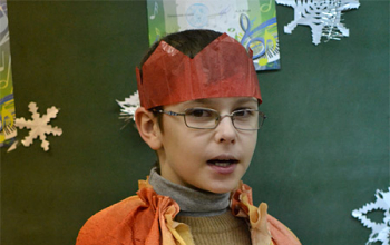 Дети из Воскресной школы выступили в СШ № 2