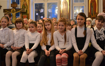 Рождество 2012/13: Детский концерт в храме Рождества Христова