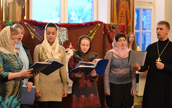 Рождество 2012/13: Детский концерт в храме Рождества Христова
