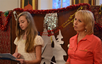 Рождество 2012/13: Детский концерт в храме Рождества Христова