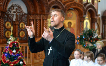 Рождество 2012/13: Детский концерт в храме Рождества Христова