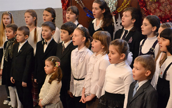 Рождество 2012/13: Детский концерт в храме Рождества Христова