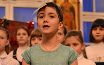 Рождество 2012/13: Детский концерт в храме Рождества Христова