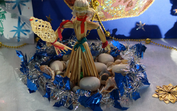 Выставка рисунков и поделок в храме Рождества Христова (обновлено)