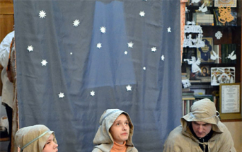 Рождество 2012/13: Утренник в храме Димитрия Донского