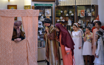 Рождество 2012/13: Утренник в храме Димитрия Донского