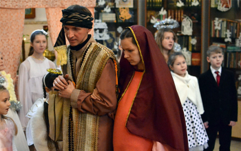 Рождество 2012/13: Утренник в храме Димитрия Донского